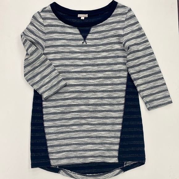 Gap // Maternity Sweater Women’s Sz Med Pullover Hi Low Stretch Crewneck Striped - Picture 7 of 7